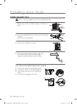 Предварительный просмотр 20 страницы Samsung DV422 Series User Manual