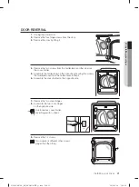 Предварительный просмотр 21 страницы Samsung DV422 Series User Manual