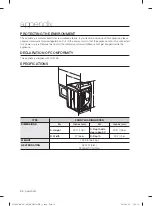 Предварительный просмотр 34 страницы Samsung DV422 Series User Manual