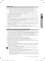 Предварительный просмотр 65 страницы Samsung DV422 Series User Manual