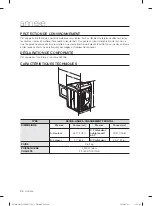 Предварительный просмотр 72 страницы Samsung DV422 Series User Manual