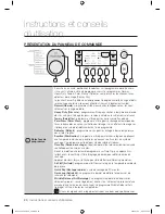 Предварительный просмотр 56 страницы Samsung DV428AEL User Manual