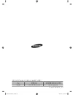 Предварительный просмотр 72 страницы Samsung DV428AEL User Manual