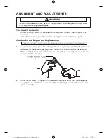 Предварительный просмотр 4 страницы Samsung DV42H5 Technical Information