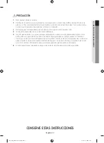 Предварительный просмотр 99 страницы Samsung DV42H5000 User Manual