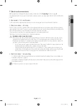 Preview for 17 page of Samsung DV42H5000GW User Manual