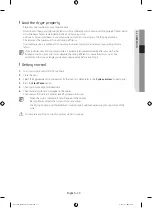 Preview for 29 page of Samsung DV42H5200 User Manual