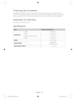 Предварительный просмотр 36 страницы Samsung DV42H5200EW User Manual