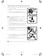 Предварительный просмотр 18 страницы Samsung DV42H5400 User Manual