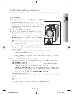 Предварительный просмотр 19 страницы Samsung DV42H5400 User Manual