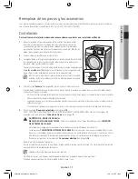 Предварительный просмотр 107 страницы Samsung DV42H5400 User Manual