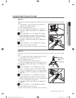 Preview for 17 page of Samsung DV431AE Series User Manual