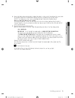 Preview for 19 page of Samsung DV431AE Series User Manual