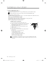 Preview for 20 page of Samsung DV431AE Series User Manual