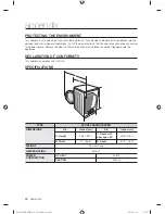 Preview for 36 page of Samsung DV431AE Series User Manual