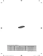 Preview for 40 page of Samsung DV431AE Series User Manual