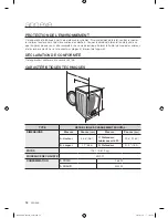 Preview for 116 page of Samsung DV431AE Series User Manual