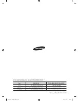 Preview for 120 page of Samsung DV431AE Series User Manual