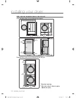 Предварительный просмотр 12 страницы Samsung DV431AEPXAC User Manual