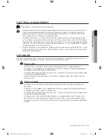 Предварительный просмотр 15 страницы Samsung DV431AEPXAC User Manual