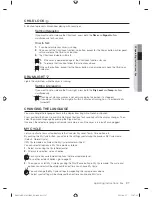 Предварительный просмотр 27 страницы Samsung DV431AEPXAC User Manual