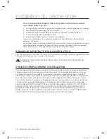 Предварительный просмотр 50 страницы Samsung DV431AEPXAC User Manual