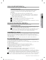 Предварительный просмотр 67 страницы Samsung DV431AEPXAC User Manual