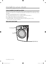 Предварительный просмотр 8 страницы Samsung DV431AG series User Manual