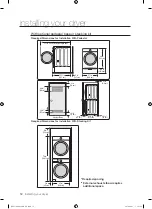 Предварительный просмотр 12 страницы Samsung DV431AG series User Manual