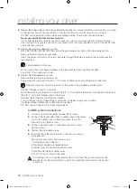 Предварительный просмотр 18 страницы Samsung DV431AG series User Manual