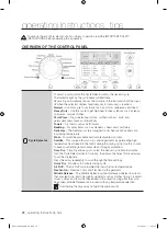 Предварительный просмотр 22 страницы Samsung DV431AG series User Manual