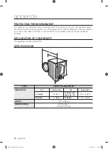 Предварительный просмотр 34 страницы Samsung DV431AG series User Manual