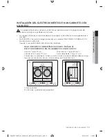 Предварительный просмотр 109 страницы Samsung DV433ETGJWR/A1 User Manual