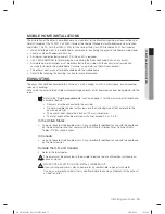 Предварительный просмотр 15 страницы Samsung DV435 SERIES User Manual