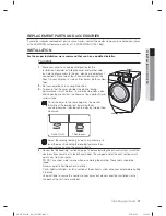 Предварительный просмотр 21 страницы Samsung DV435 SERIES User Manual