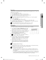 Предварительный просмотр 31 страницы Samsung DV435 SERIES User Manual