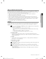 Предварительный просмотр 111 страницы Samsung DV435 SERIES User Manual