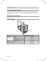 Предварительный просмотр 136 страницы Samsung DV435 SERIES User Manual