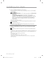 Preview for 22 page of Samsung DV435ETGJWR/A1 User Manual