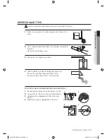 Предварительный просмотр 19 страницы Samsung DV438AE series User Manual