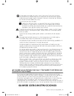 Предварительный просмотр 43 страницы Samsung DV438AE series User Manual