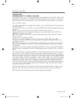 Предварительный просмотр 35 страницы Samsung DV448AEW-02555B-05 User Manual