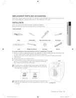 Предварительный просмотр 15 страницы Samsung DV448AG series User Manual