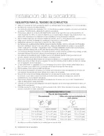 Предварительный просмотр 46 страницы Samsung DV448AG series User Manual