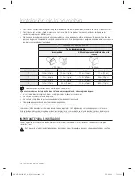 Предварительный просмотр 106 страницы Samsung DV455 Series User Manual