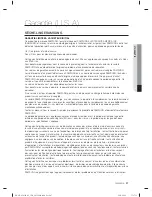 Предварительный просмотр 271 страницы Samsung DV455 Series User Manual