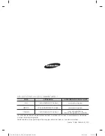 Предварительный просмотр 276 страницы Samsung DV455 Series User Manual