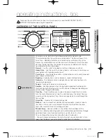 Предварительный просмотр 23 страницы Samsung DV456E(G)THD series User Manual