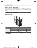 Предварительный просмотр 34 страницы Samsung DV456E(G)THD series User Manual