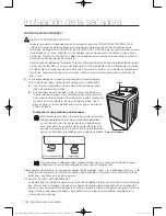 Предварительный просмотр 98 страницы Samsung DV456E(G)THD series User Manual